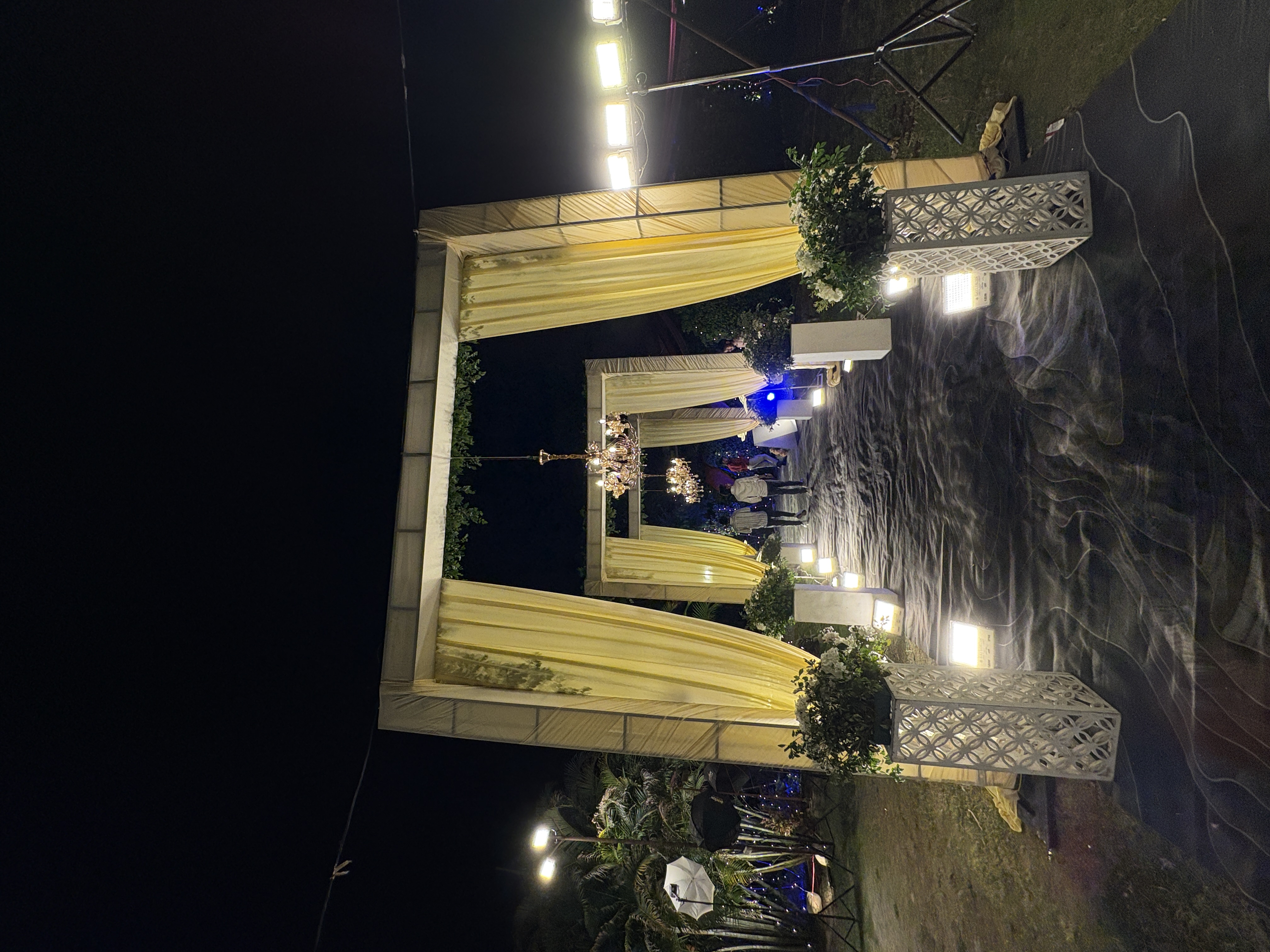 Sangeet wedding photo at Corbett Wild Resort